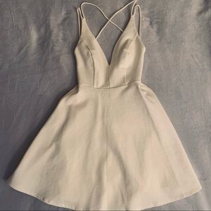 Lulu’s Open-back Skater Dress